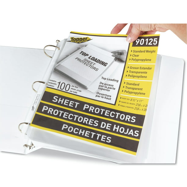 C-line Polypropylene Top Loading Sheet Protector 3 X Letter 8.50" X 11"